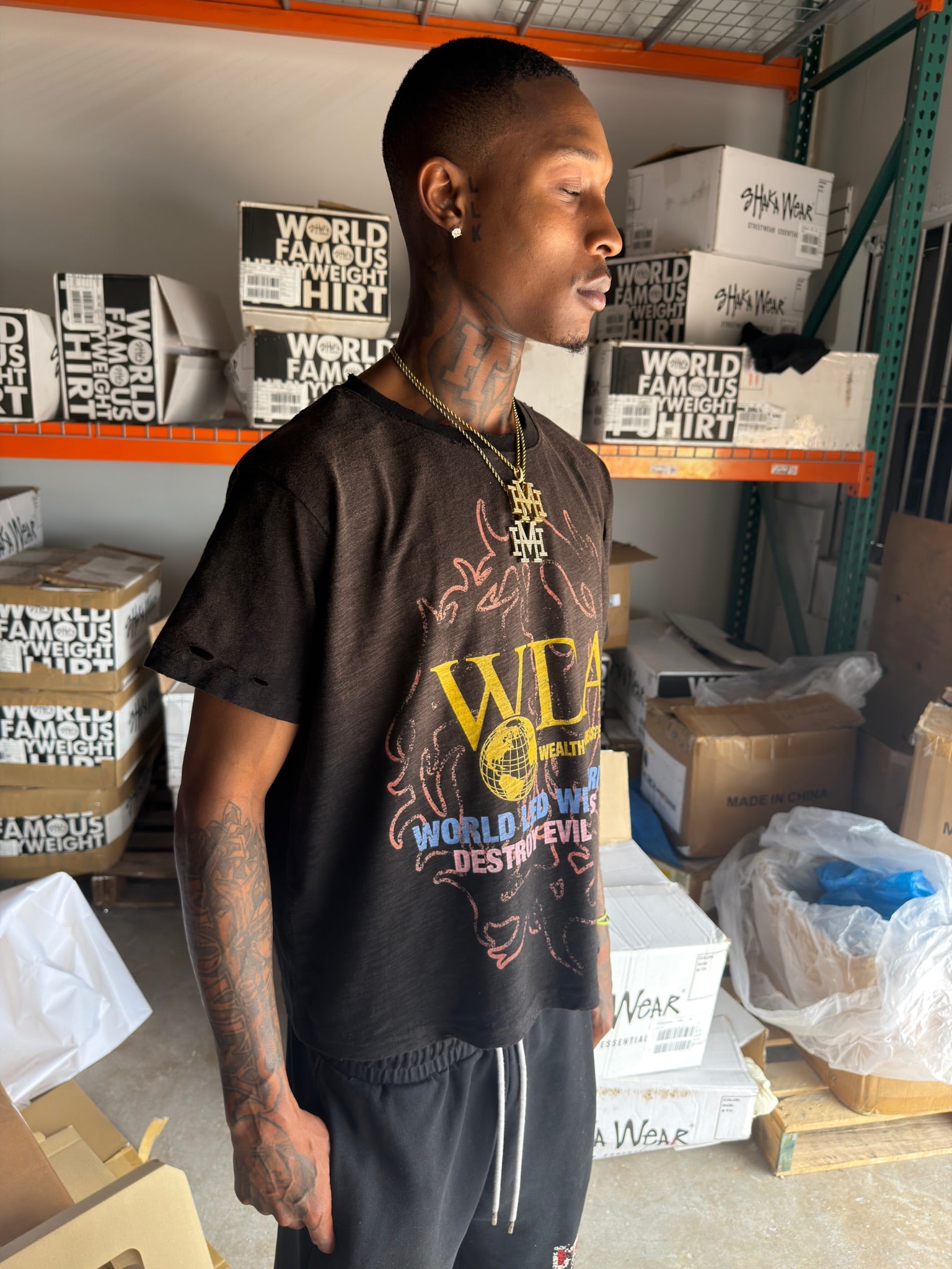 World Led With Spirits Tee