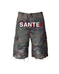 SANTE X WDA camo jorts